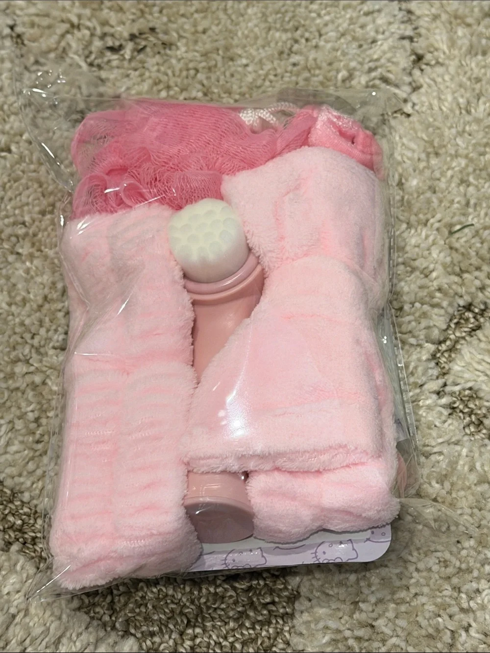 Plush Pink Facial Spa Set for Women